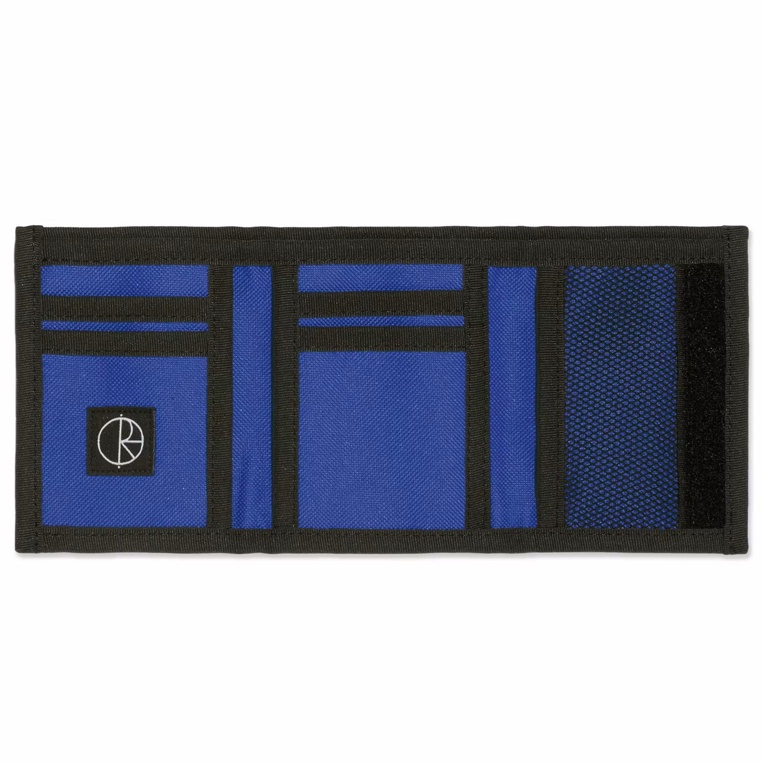 Polar Skate Co Key Wallet Script Logo (Black Blue) inside - Nordic Skateboard Supply