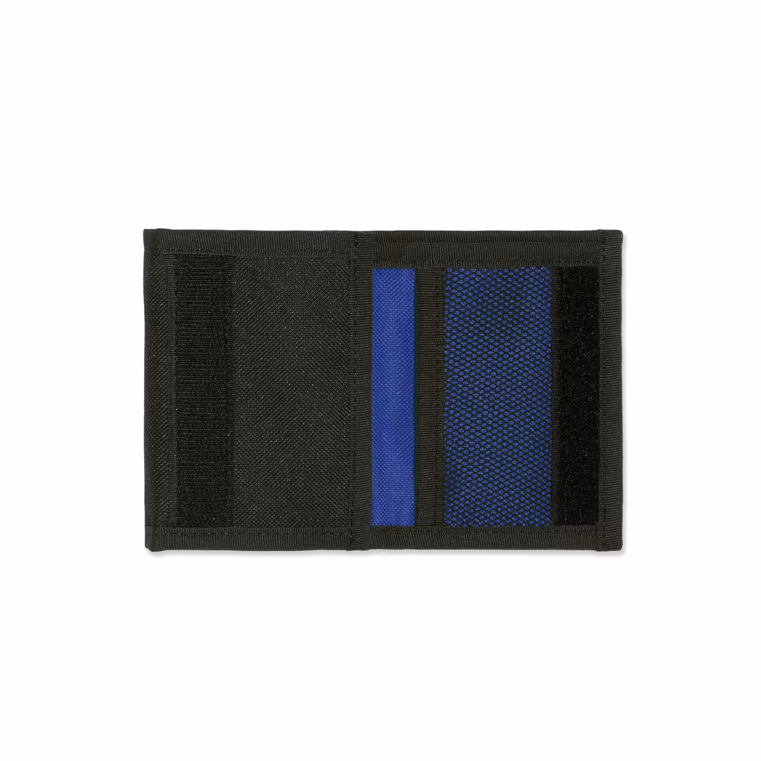 Polar Skate Co Key Wallet Script Logo (Black Blue) outside - Nordic Skateboard Supply