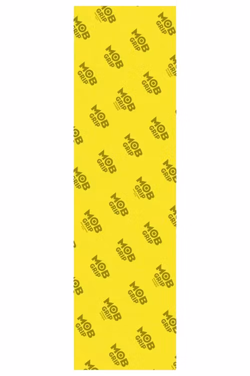 MOB Skateboard Griptape Clear Yellow backing - Nordic Skateboard Supply