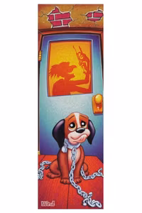 Skateboard Griptape Blind Dog Pound 10"