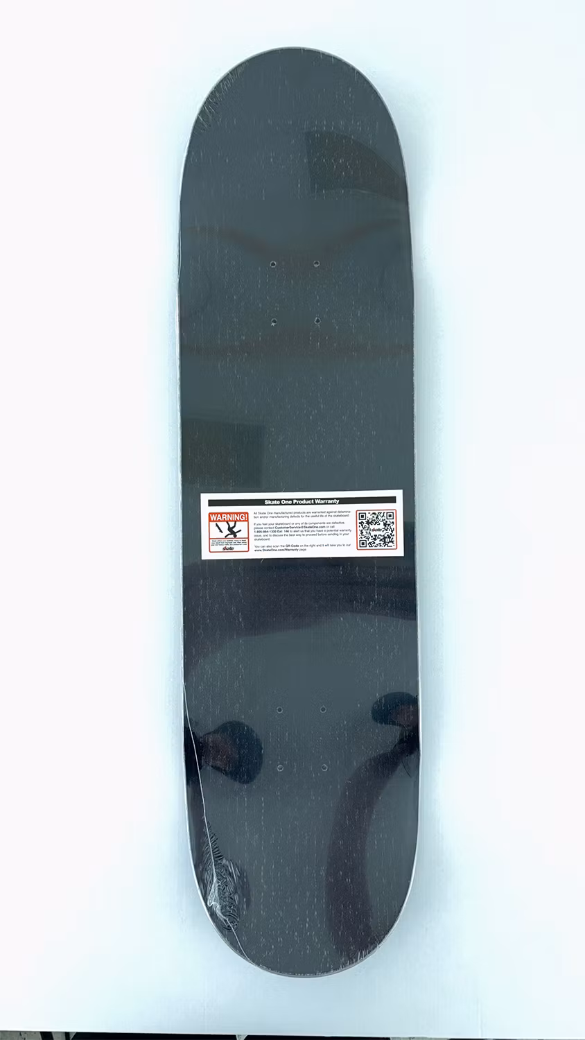 Powell Peralta Skeleton Flight Deck 8.75 inch Blue Foil shape – Nordic Skateboard Supply