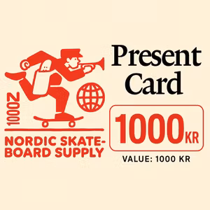 Nordic Skateboard Supply Present Card 1000kr