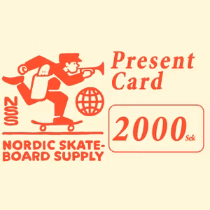 Nordic Skateboard Supply Present Card 2000kr