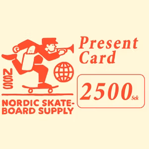 Nordic Skateboard Supply Present Card 2500kr