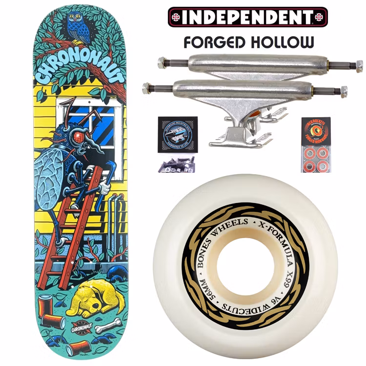 Chrononaut Bug Stair Pro Complete Skateboard 56mm – Nordic Skateboard Supply
