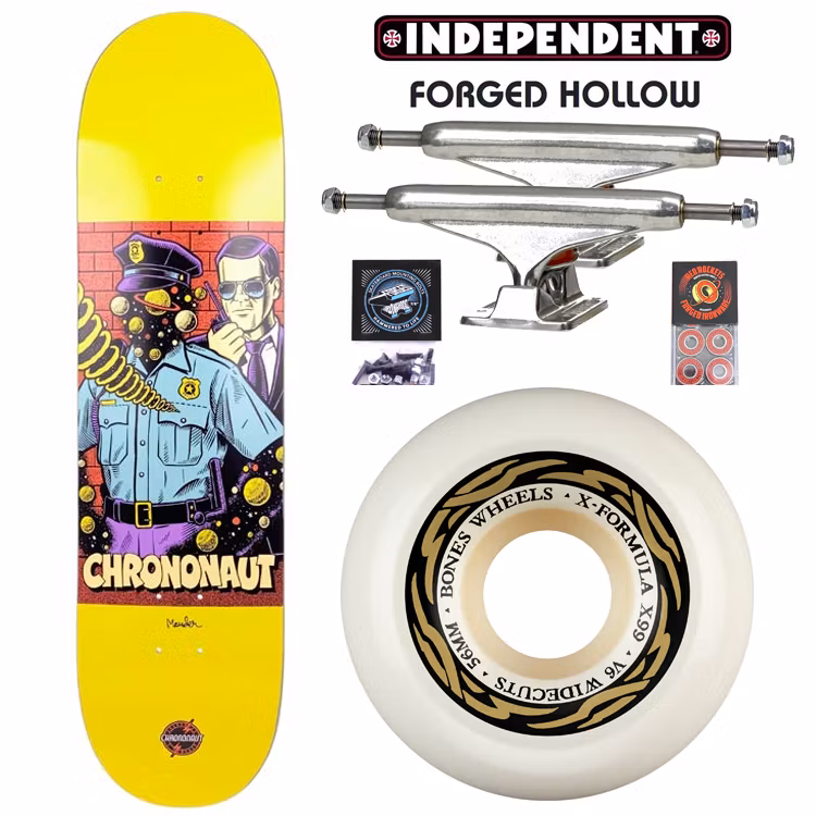 Chrononaut The Man Two Pro Complete Skateboard 56mm – Nordic Skateboard Supply