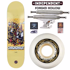 Pro Complete Chrononaut Relax Two x Independent trucks x Bones X Formula