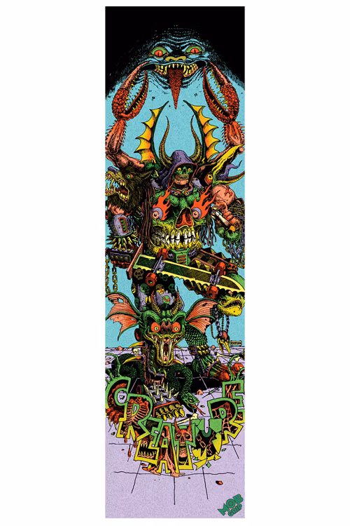 MOB Skateboard Griptape Creature Riot Hallucination 9 inch  – Nordic Skateboard Supply