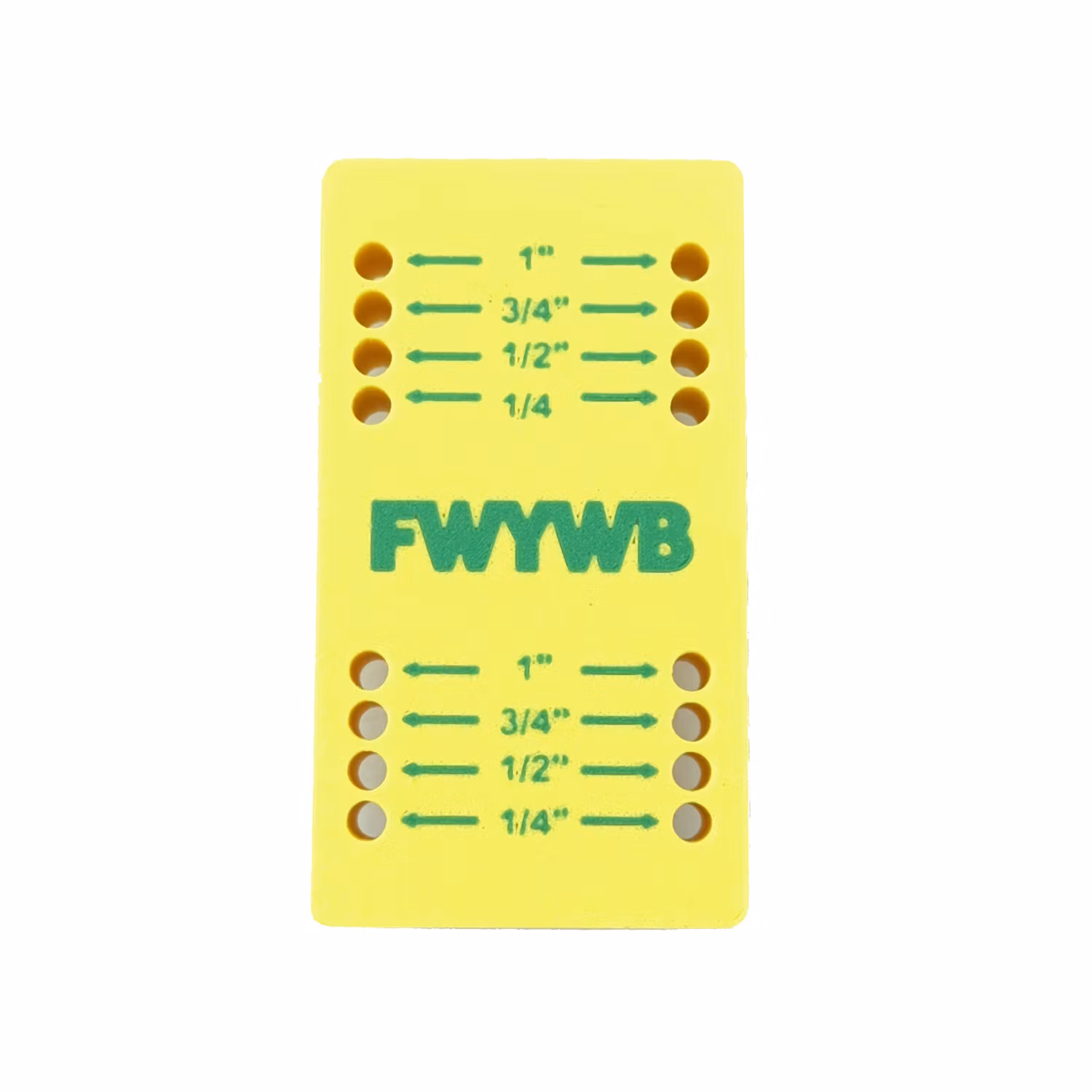 Fvck With Your Wheelbase FWYWB Yellow - Nordic Skateboard Supply