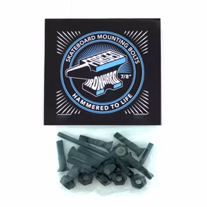 Forged Ironware Classic 7/8'' Black/Black Skateboard hardware