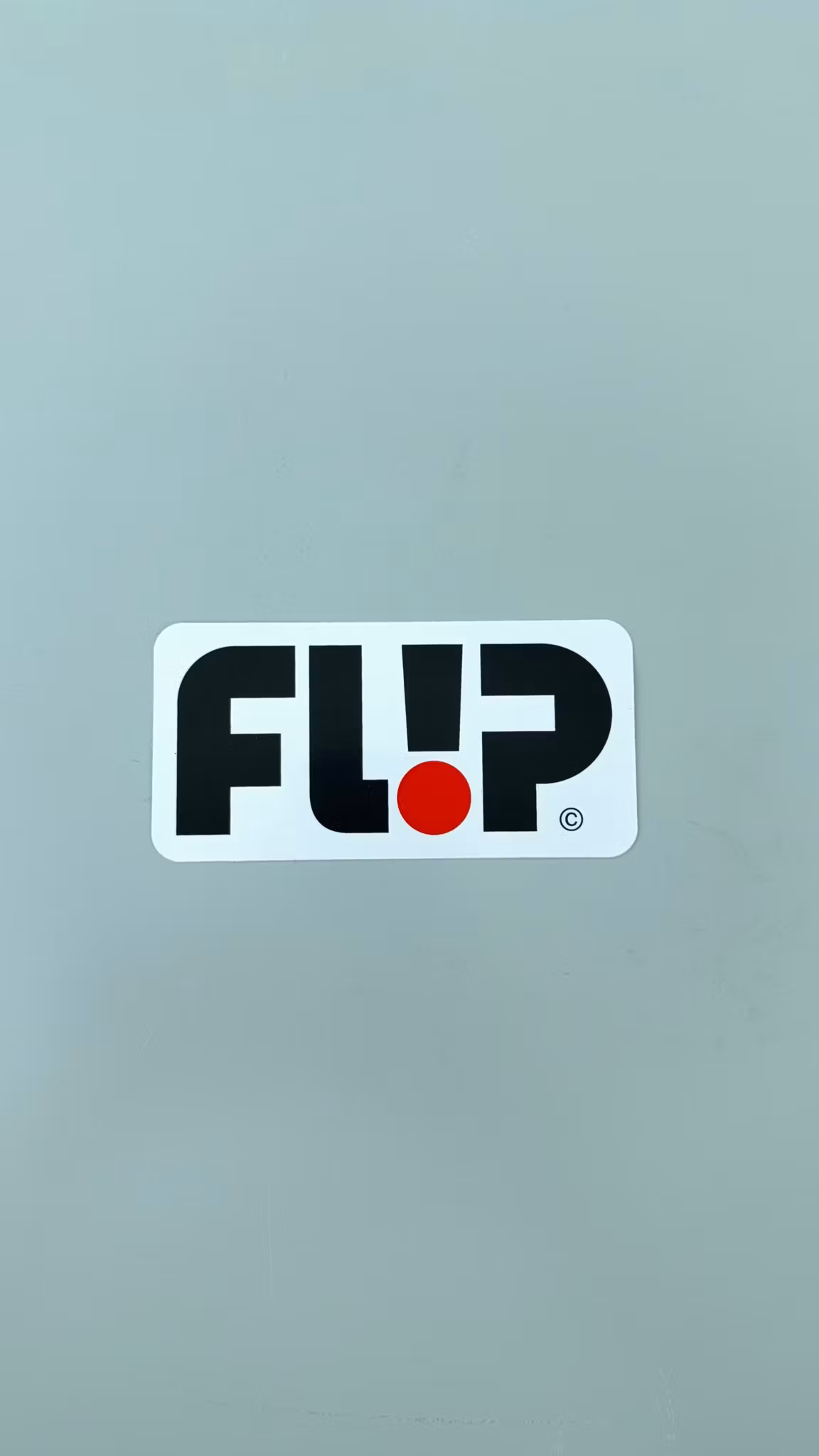 Sticker Flip Skateboards logo - Nordic Skateboard Supply