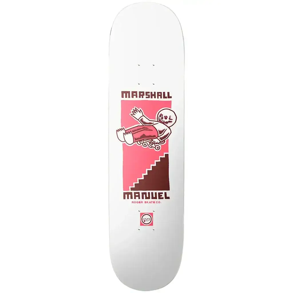 Roger Skateboard Marshall Manuel Coffin Drop 8.38"