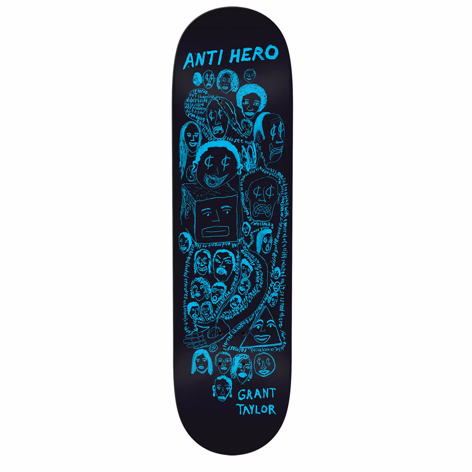 Skateboard Antihero Grant Toylor Expressions DBX 8.38 inch - Nordic Skateboard Supply