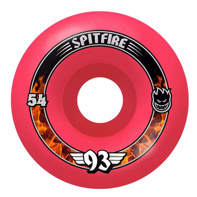 Spitfire Wheels Formula Four Radial Soft Sliders Pink Skateboard Wheels 93a 56mm – Nordic Skateboard Supply