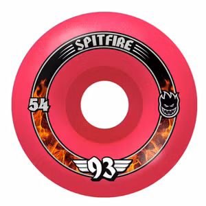 Spitfire Wheels Radials Formula Four Soft Sliders 54mm 93 duro Pink