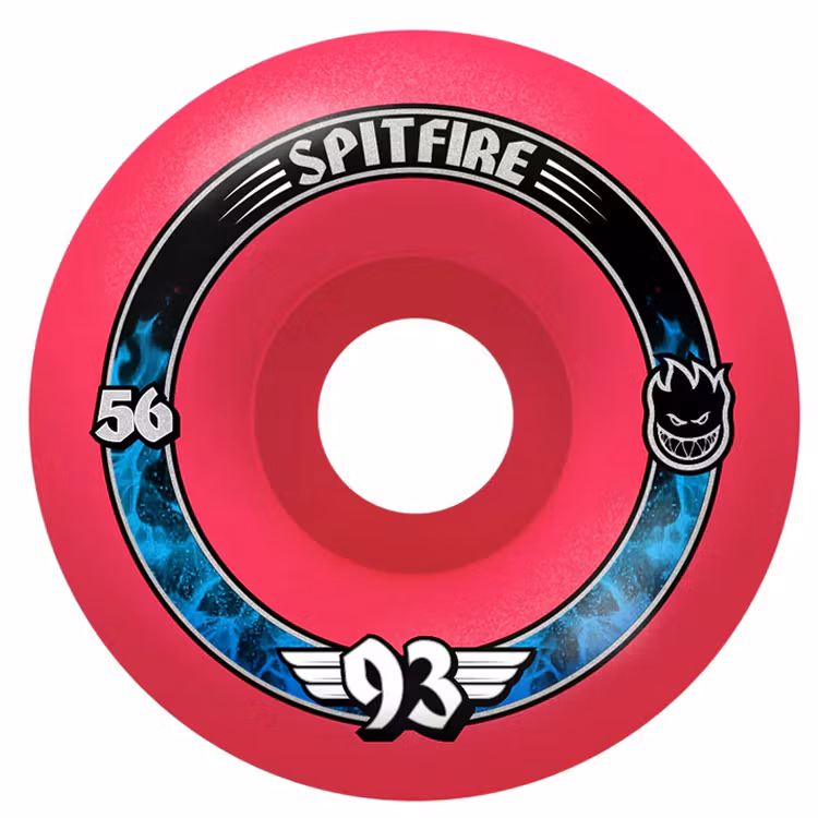 Spitfire Wheels Formula Four Radial Soft Sliders Pink Skateboard Wheels 93a 54mm – Nordic Skateboard Supply