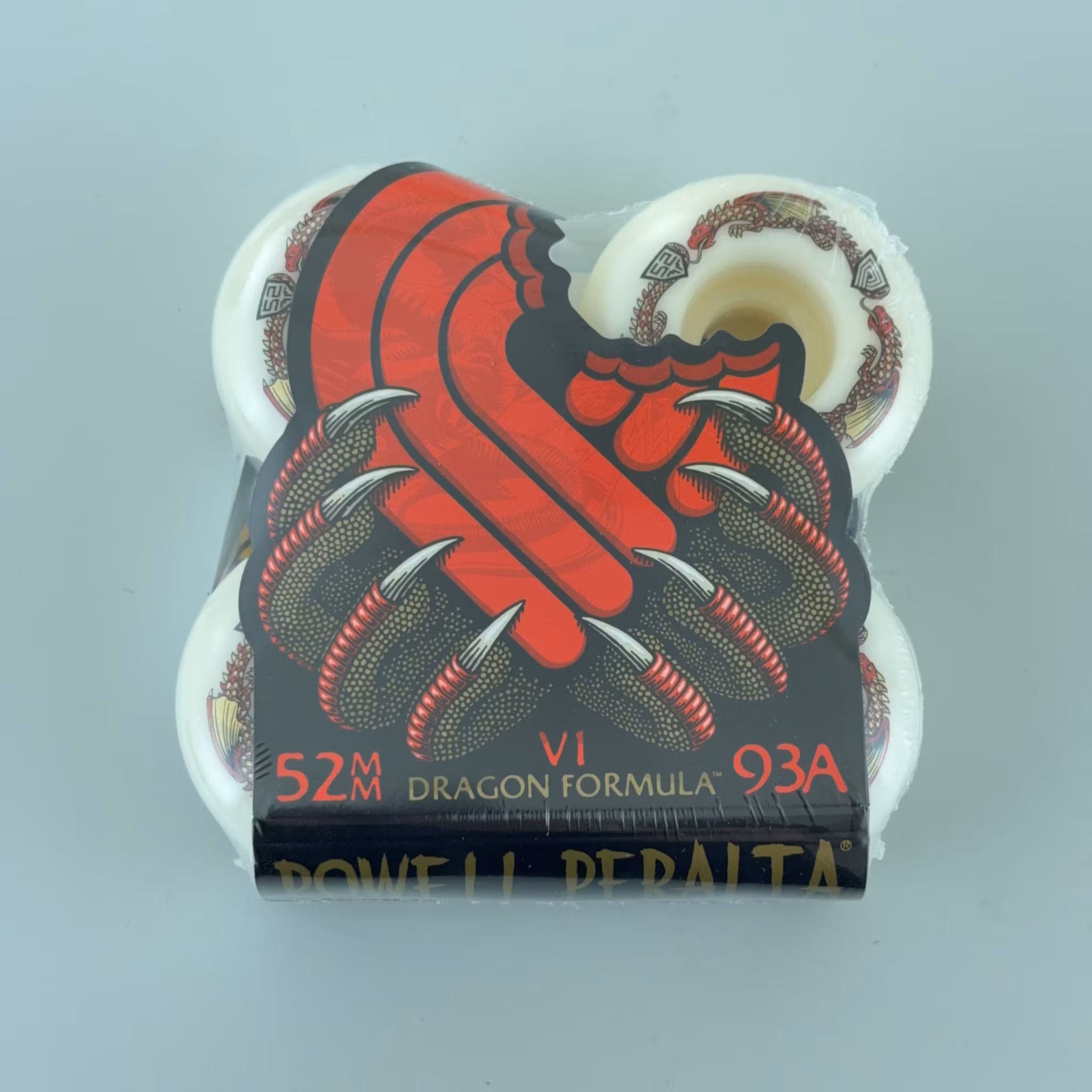 Powell Peralta Dragon Formula Skateboard Wheels 93a 52mm x 31mm packaging – Nordic Skateboard Supply