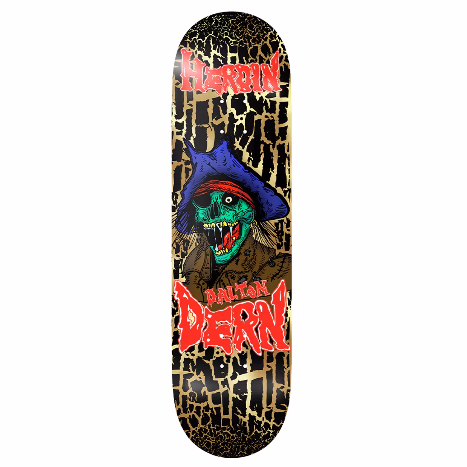Heroin Skateboards Dalton Dern KO2 Pirate 8.75 inch - Nordic Skateboard Supply