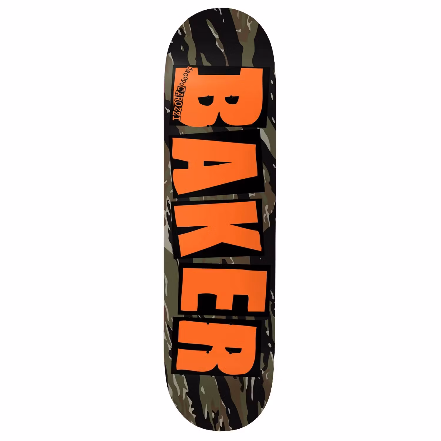 Baker Skateboards Jacopo Tiger Stripe 8.38 inch – Nordic Skateboard Supply