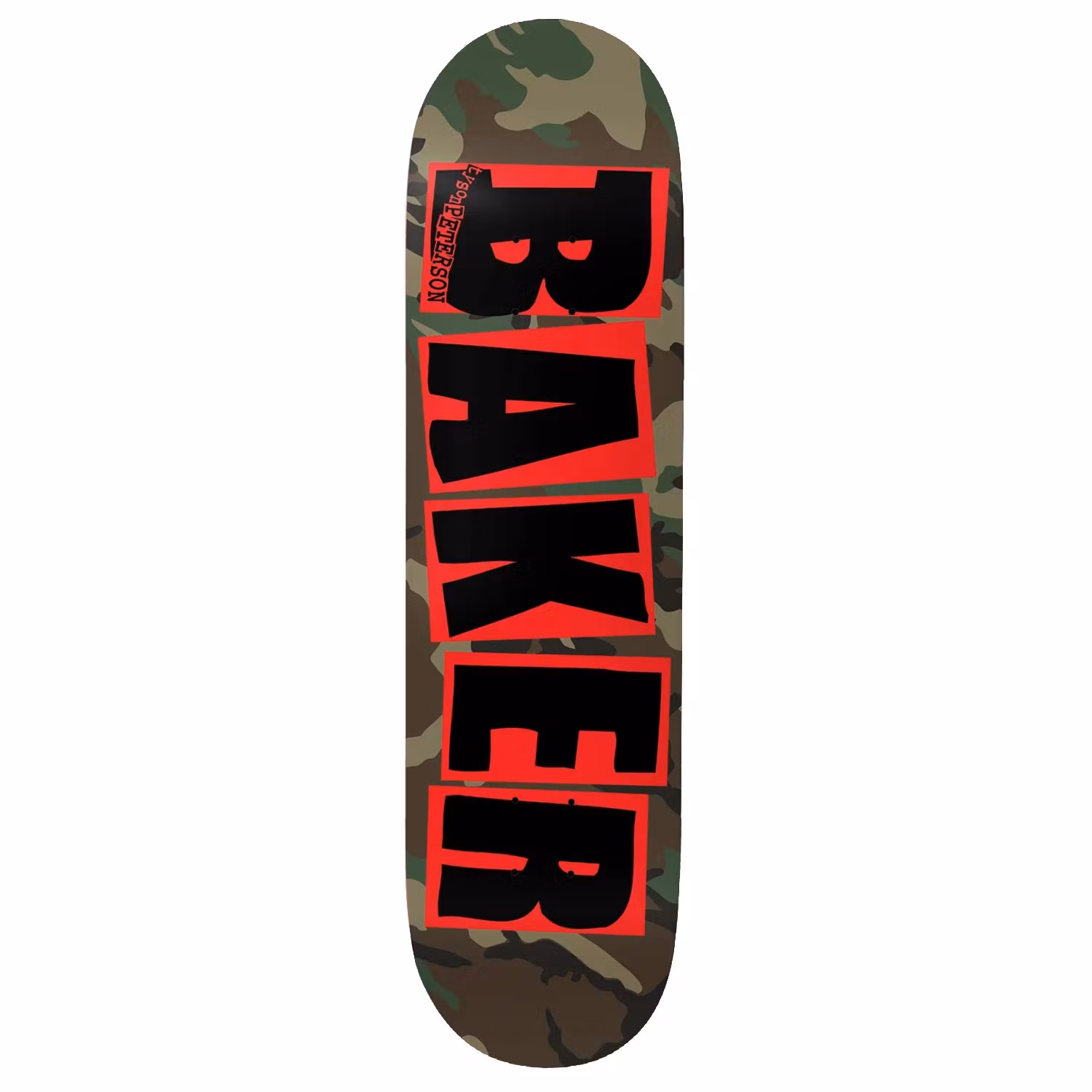 Baker Skateboards Tyson Peterson Camo Brand Logo 8.25 inch – Nordic Skateboard Supply