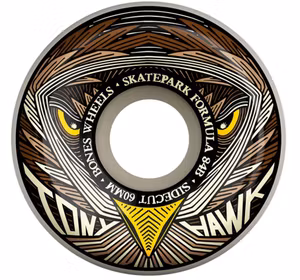 Bones Wheels Skatepark Formula Night Hawk SPF 84B P5 Sidecuts 58mm