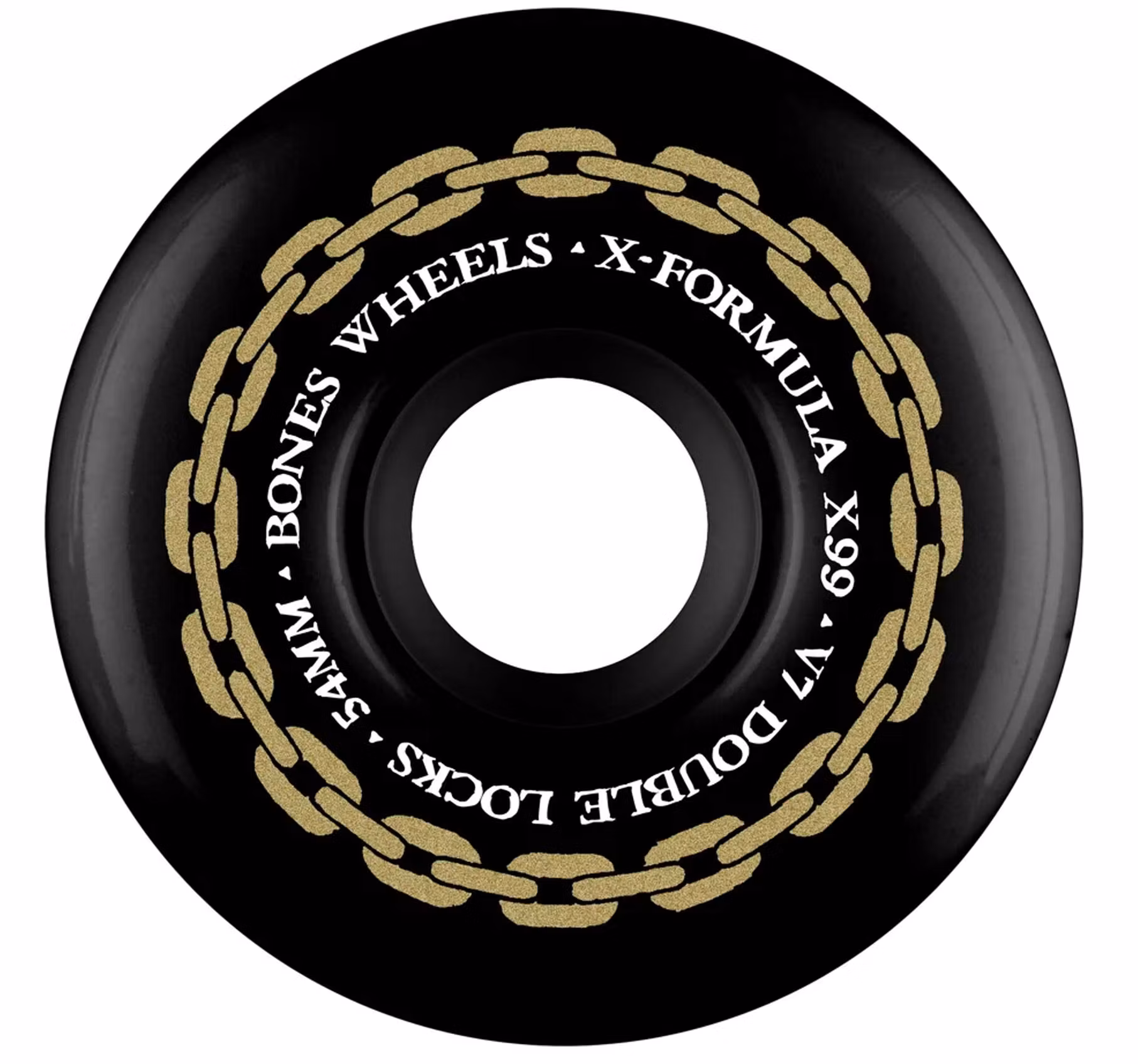 Bones Wheels X Formula Double Locks V7 Black Skateboard Wheels 99a 54mm – Nordic Skateboard Supply