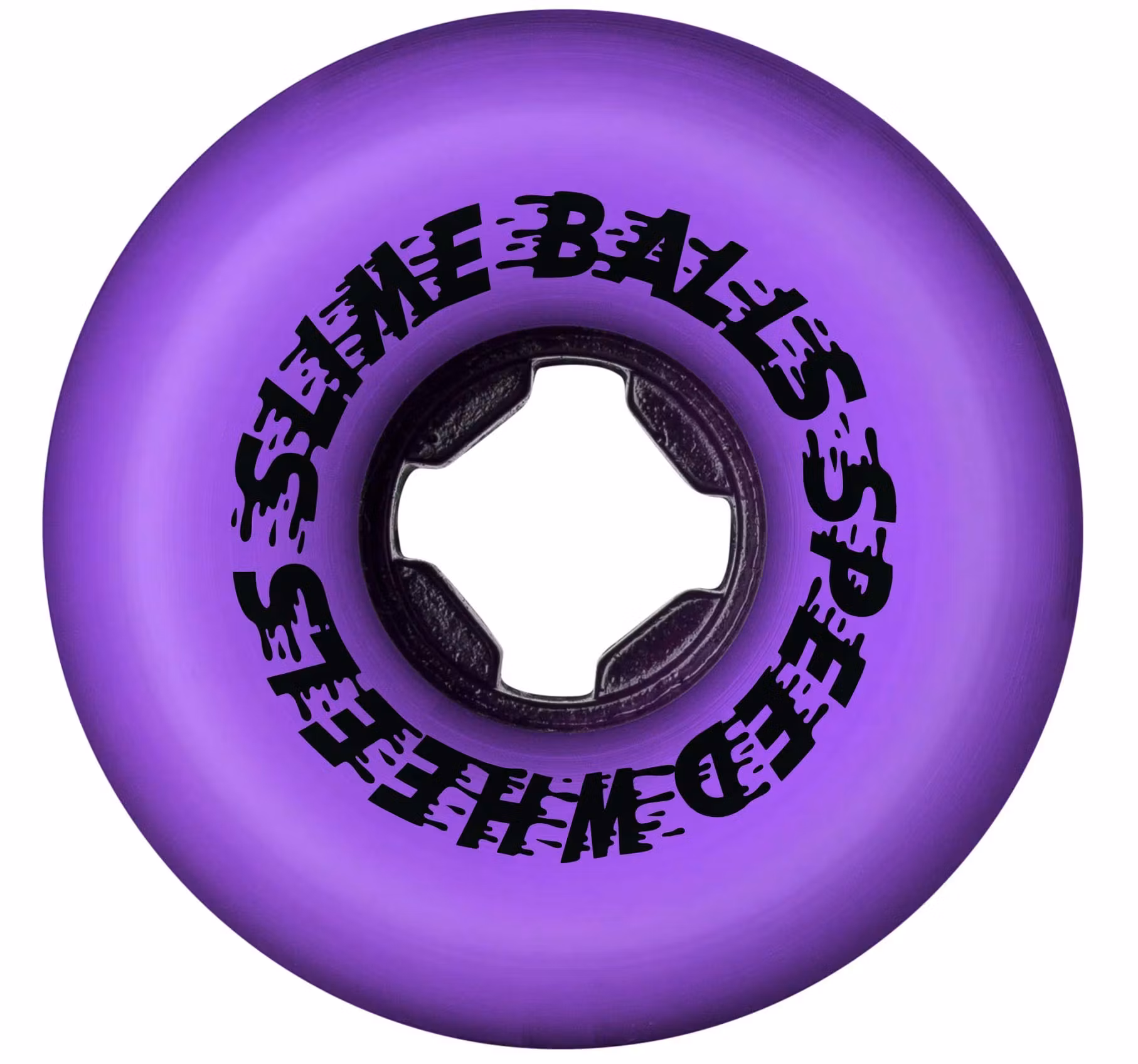 Slime Balls Wheels Bam Margera Guest Hardline Skateboard Wheels 95a 54mm Purple back – Nordic Skateboard Supply