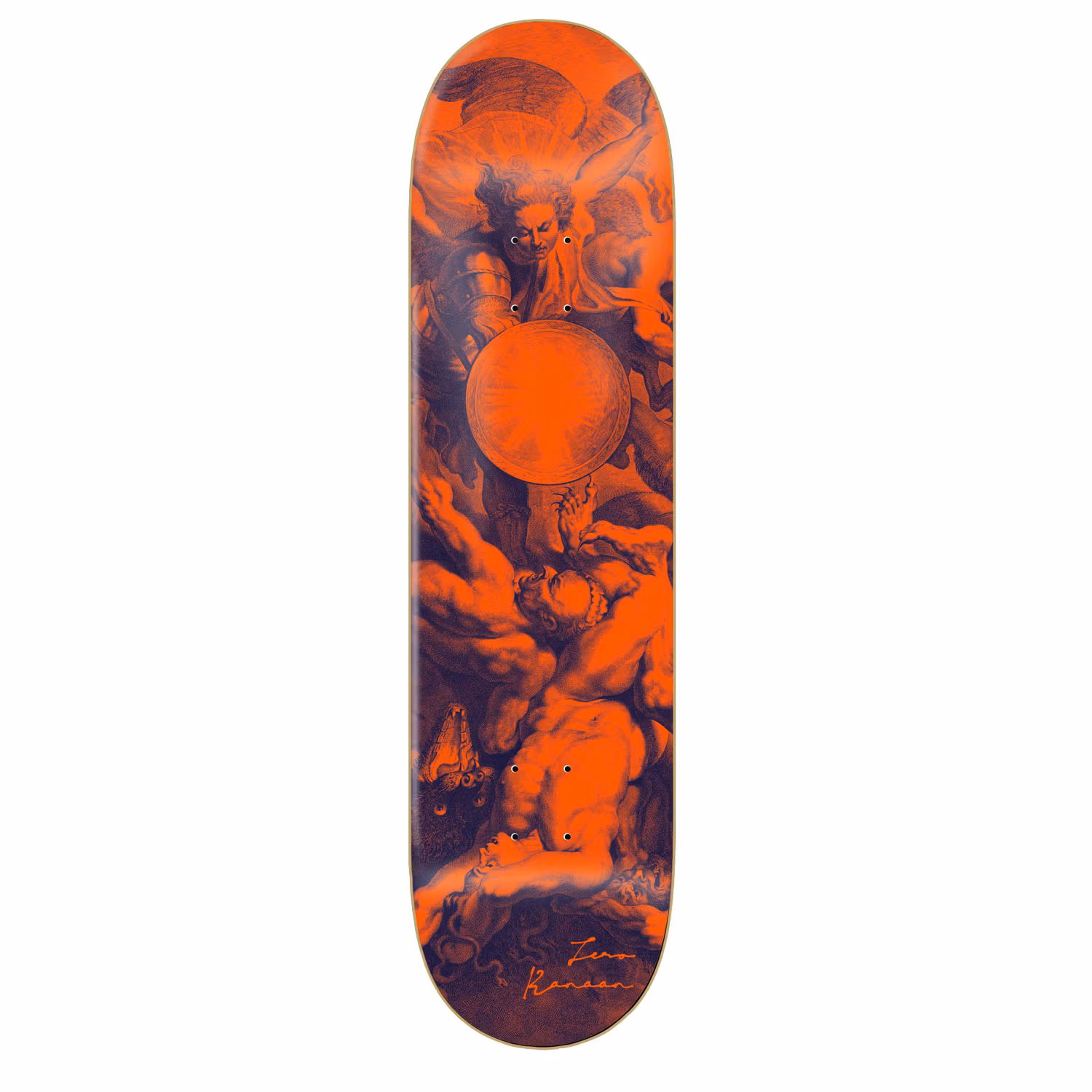 Zero Skateboards Kanaan Dern Renaissance Skateboard 8.5 inch – Nordic Skateboard Supply