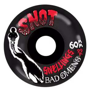 Snot Wheels Jake Snelling Bad Omens Wide Boys Black 60mm 99a