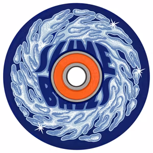 Slime Balls Wheels OG Slime Ice Blue 78a 66mm Light Ups + Broson G2 Bearings