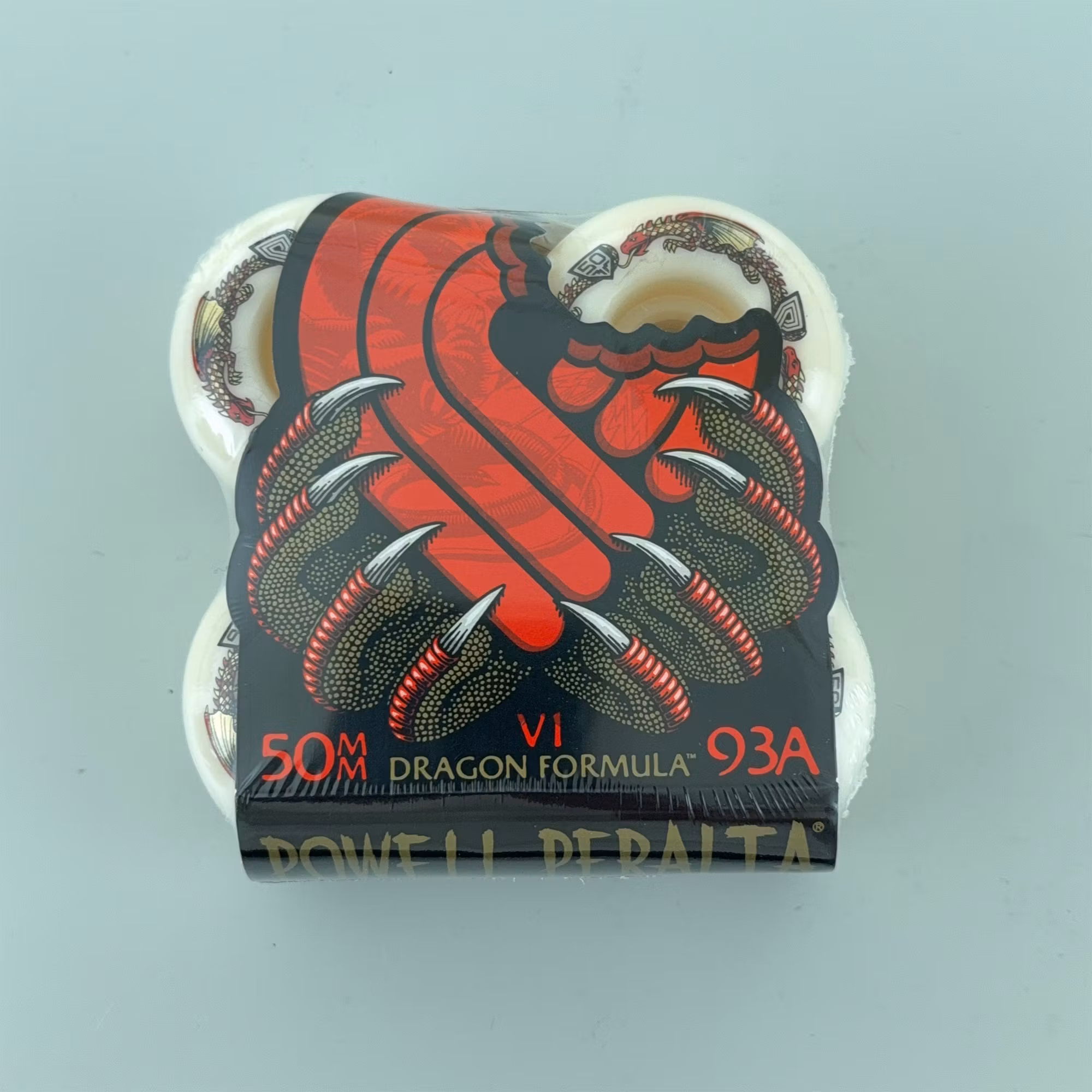 Powell Peralta Dragon Formula Skateboard Wheels 93a 50mm x 30mm packaging – Nordic Skateboard Supply