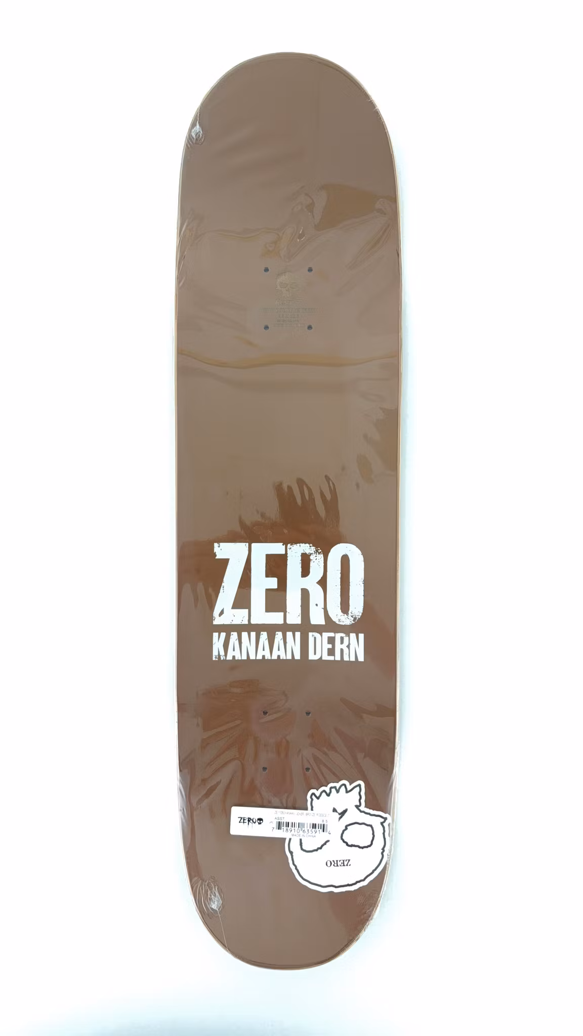 Zero Skateboards Joker Bronze Kanaan Dern Skateboard 8.5 inch shape – Nordic Skateboard Supply