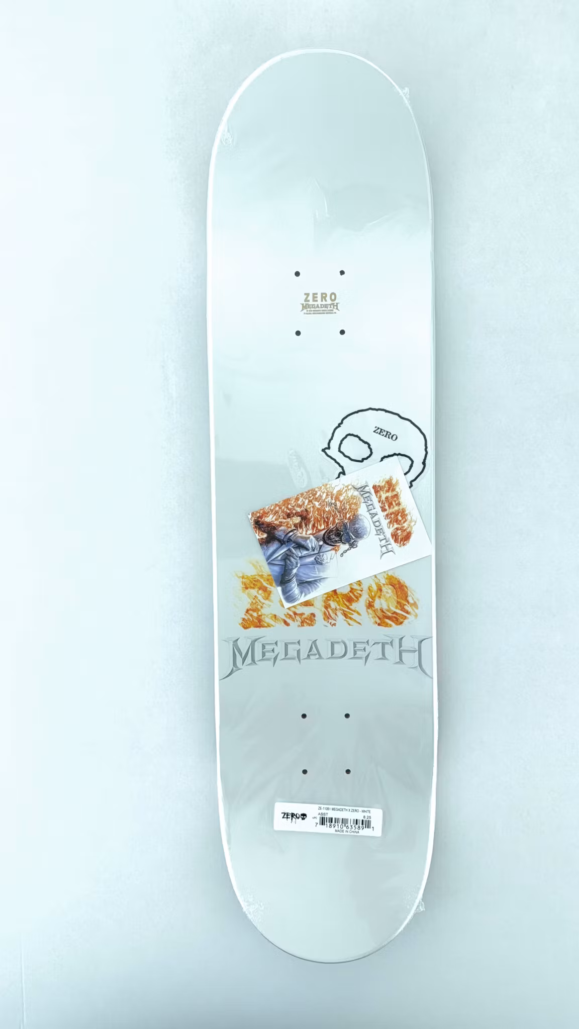 Zero Skateboards Megadeath X Zero Skateboard 8.25 inch shape – Nordic Skateboard Supply