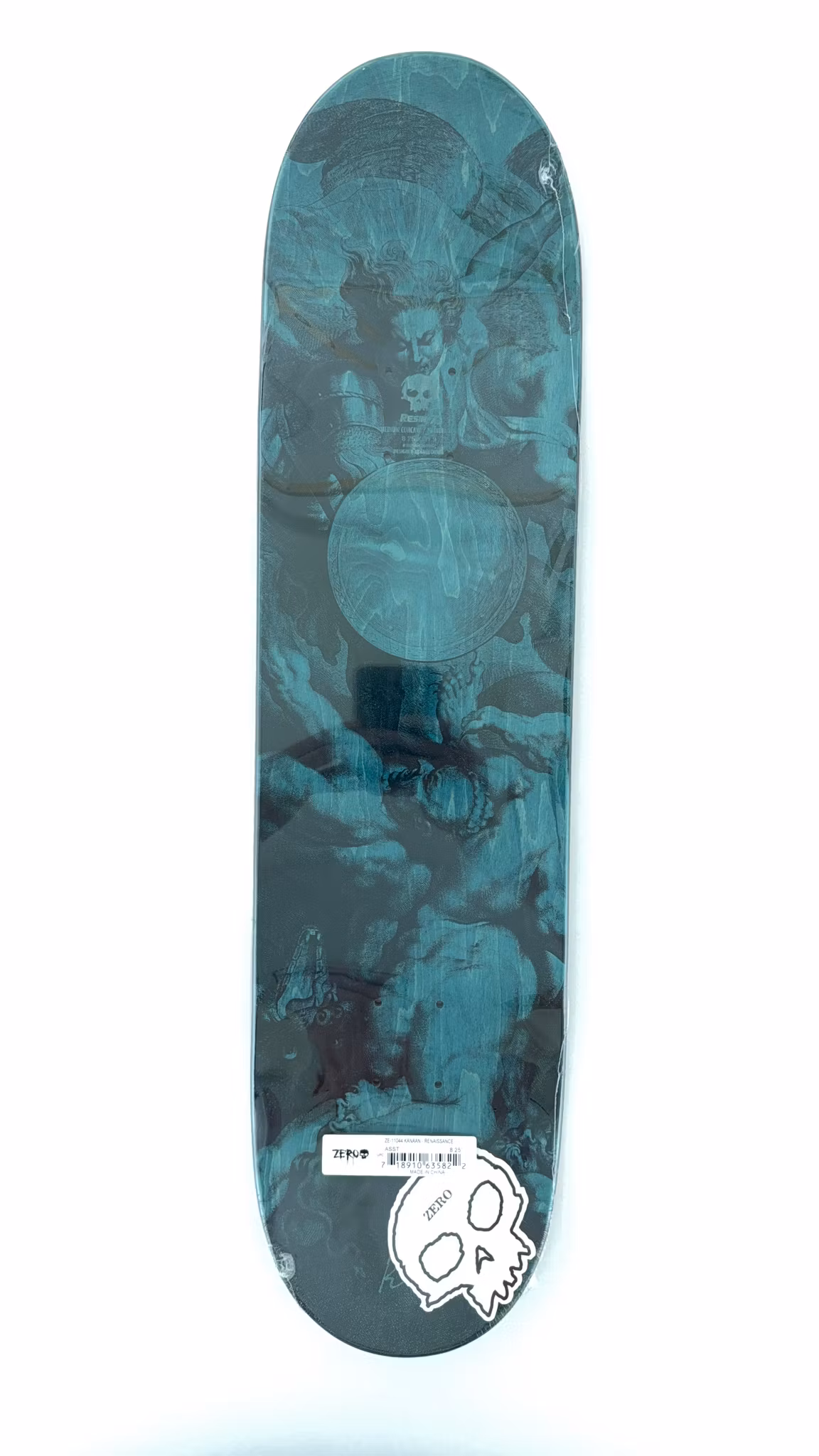 Zero Skateboards Kanaan Dern Renaissance Skateboard 8.5 inch shape – Nordic Skateboard Supply