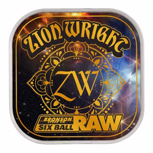Bronson RAW Shieldless Zion Wright Skateboard Bearings 6 Ball