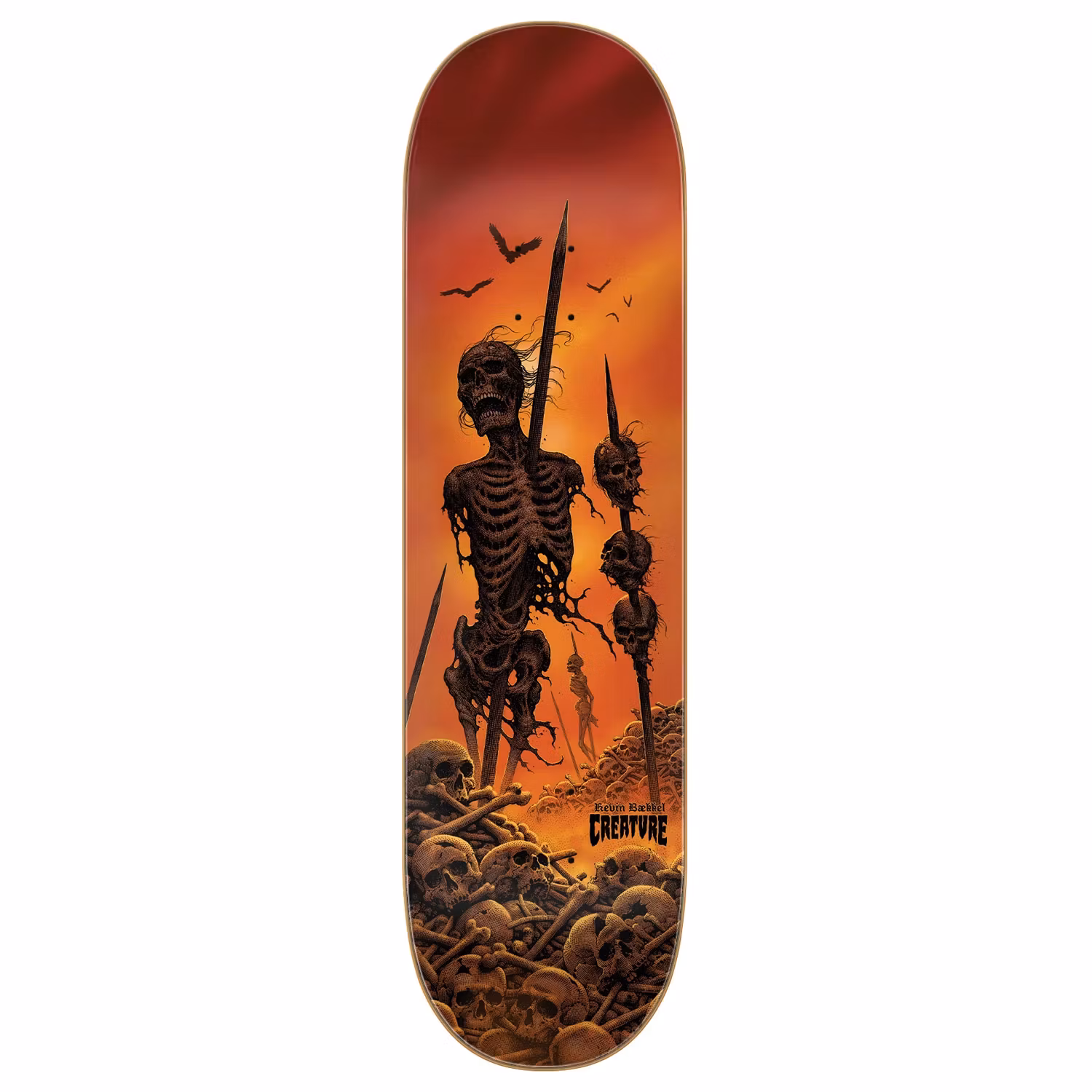 Skateboard Creature Kevin Baekkel Wasted 8.6 inch - Nordic Skateboard Supply