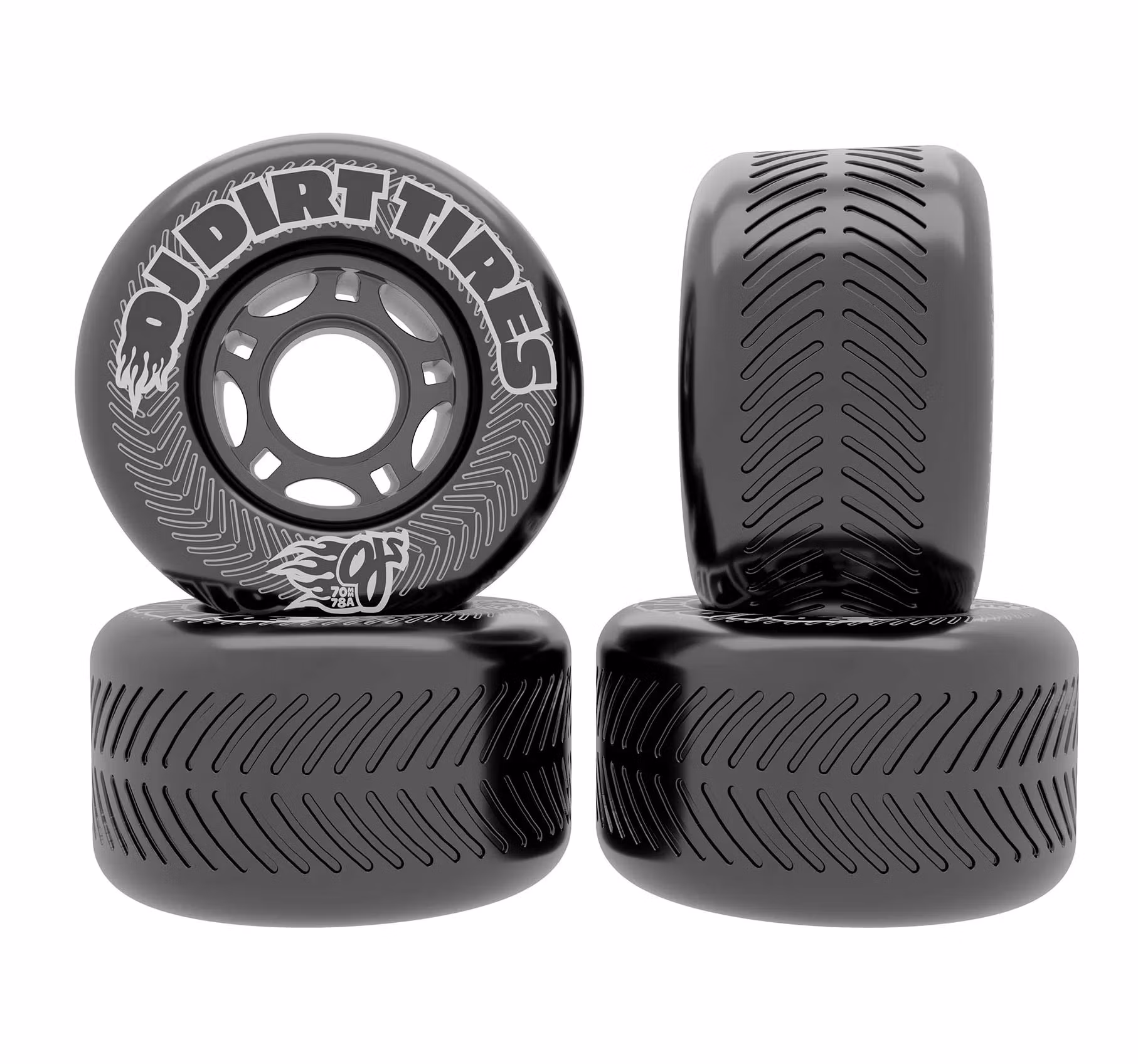OJ Wheels Thunder Juice Offroad Dirt Tires Cruiser Skateboard Wheels 78a 70mm vandals profile – Nordic Skateboard Supply