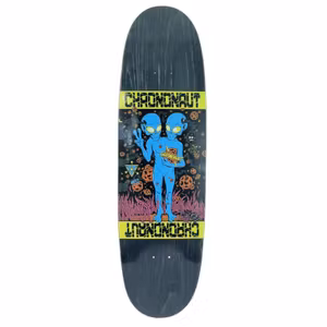 Skateboard Chrononaut Alien Bros 9,0'' Black Veneer Twin Egg