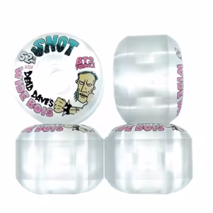 Snot Wheels Dead Dave Wide Boys Clear 52mm 101a
