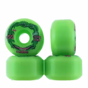 Snot Wheels Swampy’s Four Hour Make Outs Conical Neon Green 55mm 95a