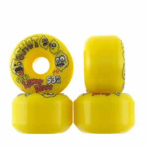 Snot Wheels Sox Lemon Drops Conical Yellow 53mm 99a