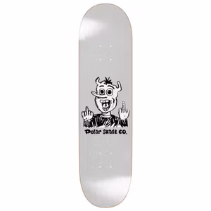 Skateboard Polar Up Yours - Grey 8,5''