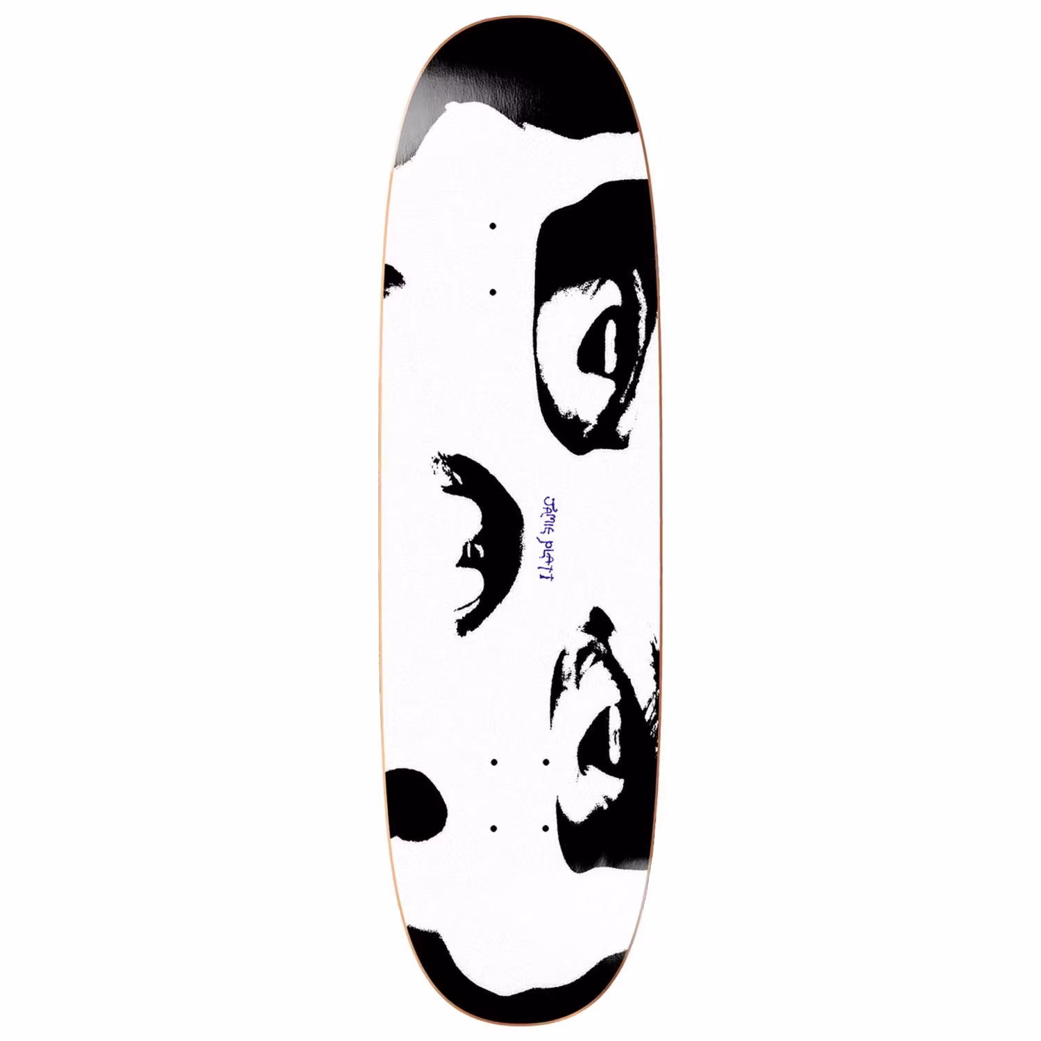 Skateboard Polar Jamie Platt Skel Eyeball Shape 8.85 inch - Nordic Skateboard Supply
