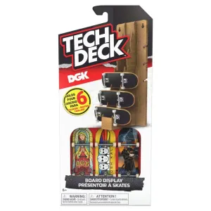 Tech Deck DGK Board Display with 3 x 96mm Fingerboards