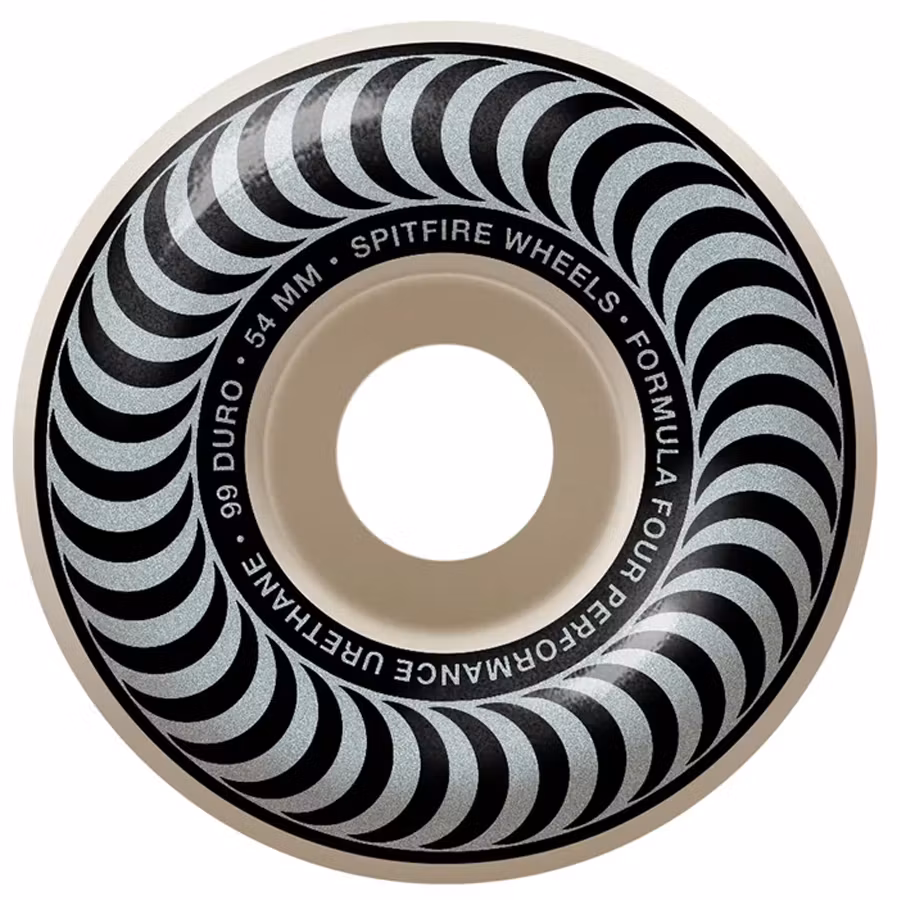 Spitfire Wheels Formula Four Classic Skateboard Wheels 99a 54mm – Nordic Skateboard Supply