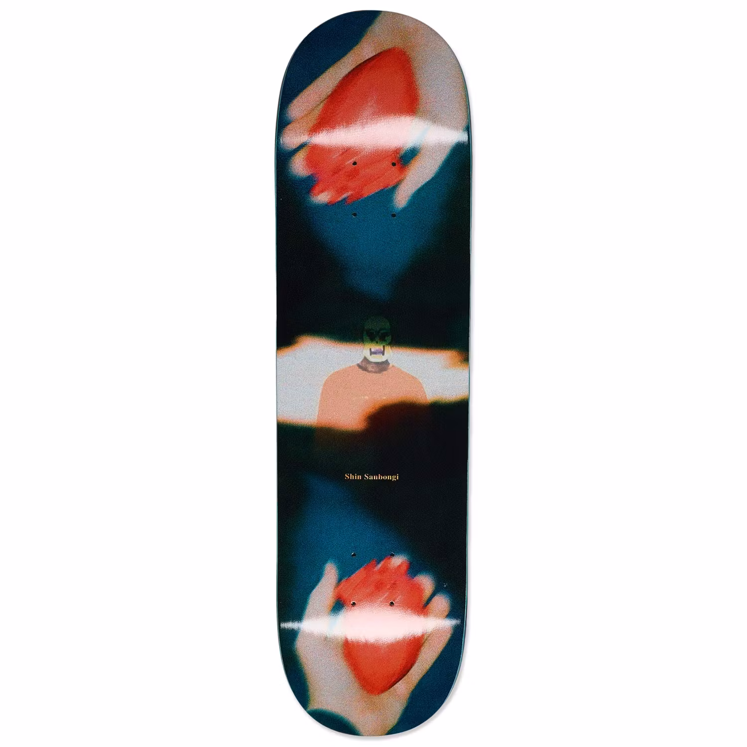 Skateboard Polar Shin Sanbongi Heart In Hand 8.5 inch - Nordic Skateboard Supply