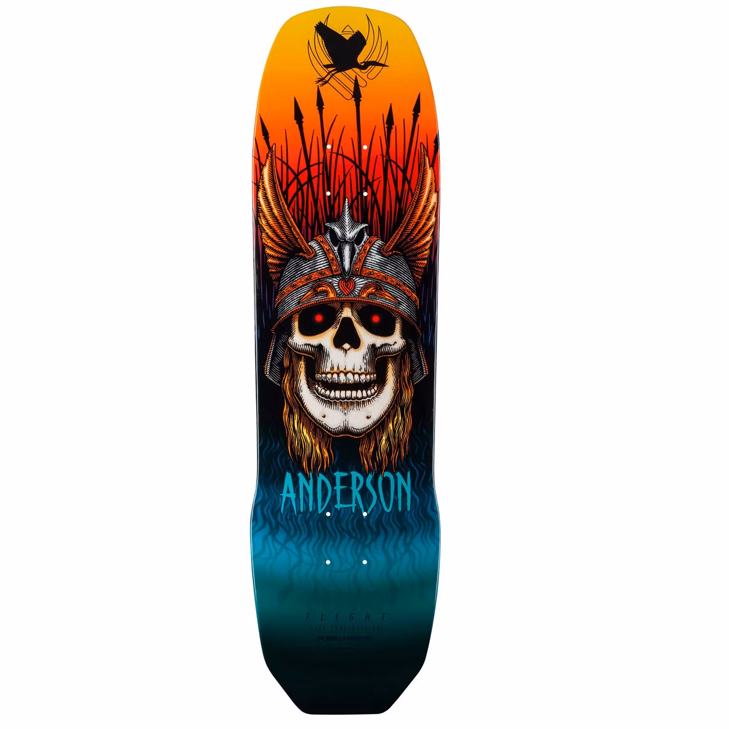Powell Peralta Andy Anderson Heron Skull Flight Deck 8.4 inch – Nordic Skateboard Supply