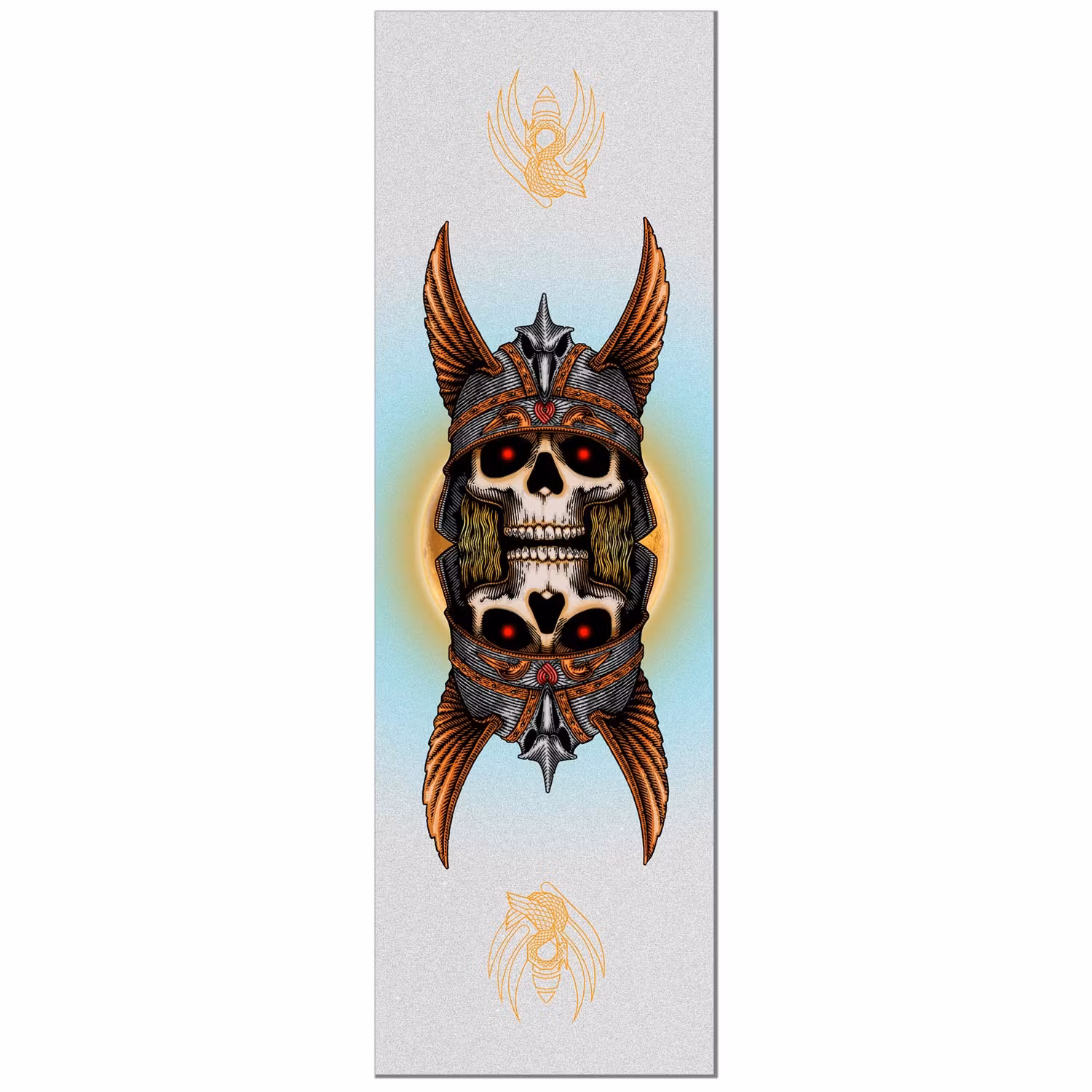 Powell Peralta Andy Anderson Egg Skull Clear Skateboard Griptape 10 inch  – Nordic Skateboard Supply