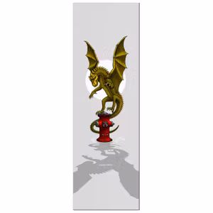 Griptape Powell Peralta Andy Anderson Hydrant 10,5'' Clear