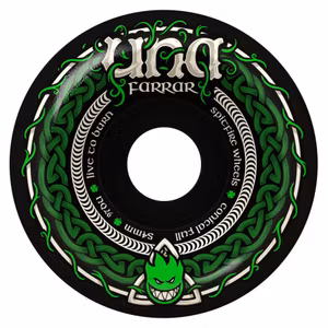 Spitfire Wheels Formula Four Una 54mm 97a Conical Full Black